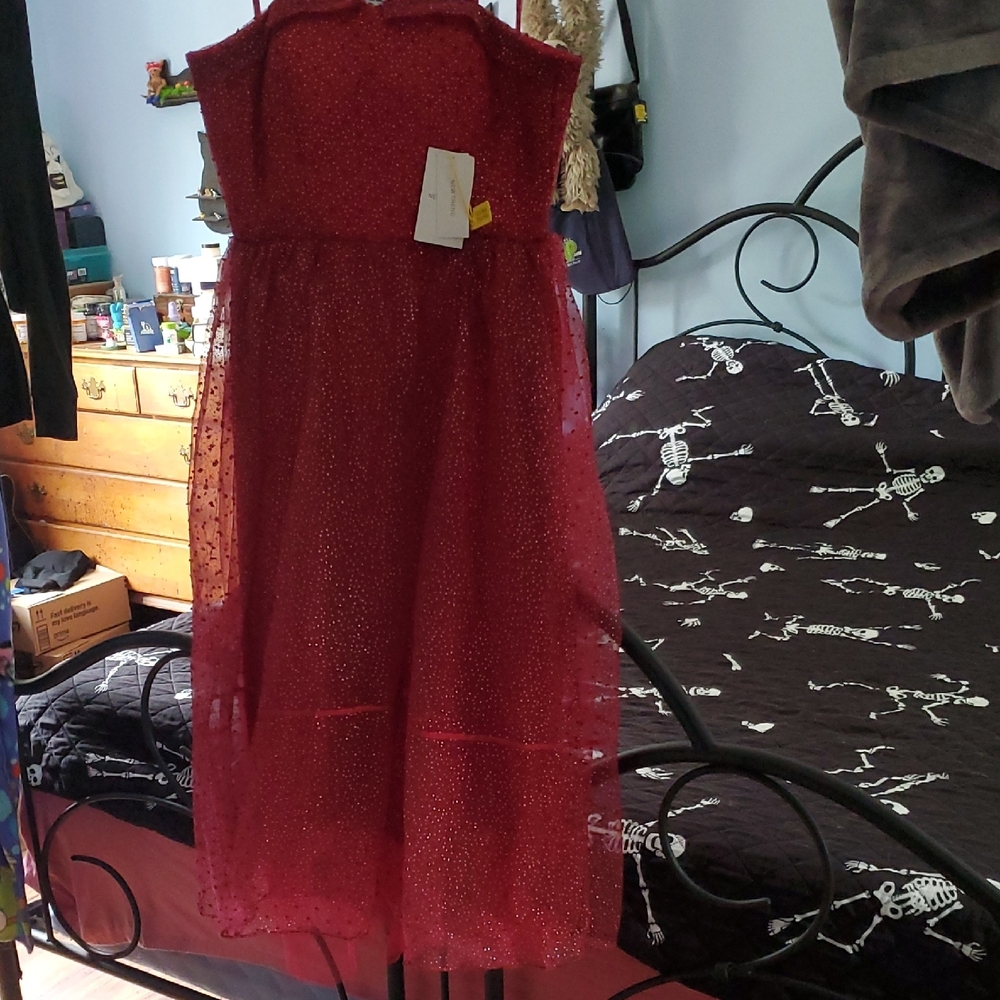 Elegant Red Prom Dress Never Worn